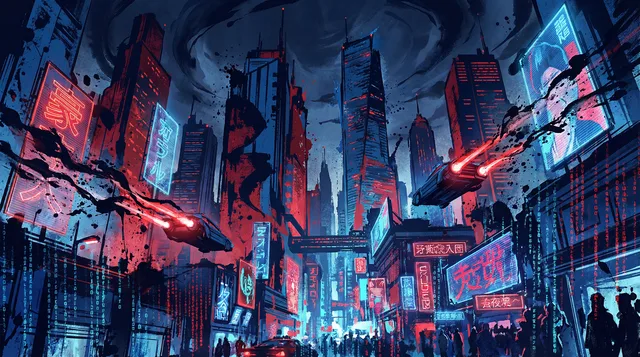 j9棋牌 赛博都市棋牌街区